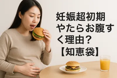 妊娠超初期やたらお腹すく理由？【知恵袋】