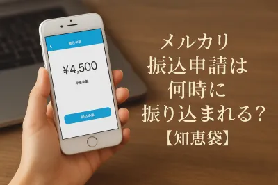 メルカリ振込申請は何時に振り込まれる？【知恵袋】