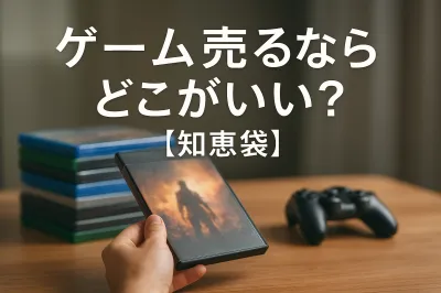 ゲーム売るならどこがいい？【知恵袋】